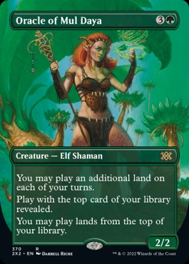 Oracle of Mul Daya Double Masters 2022 Alternate Art